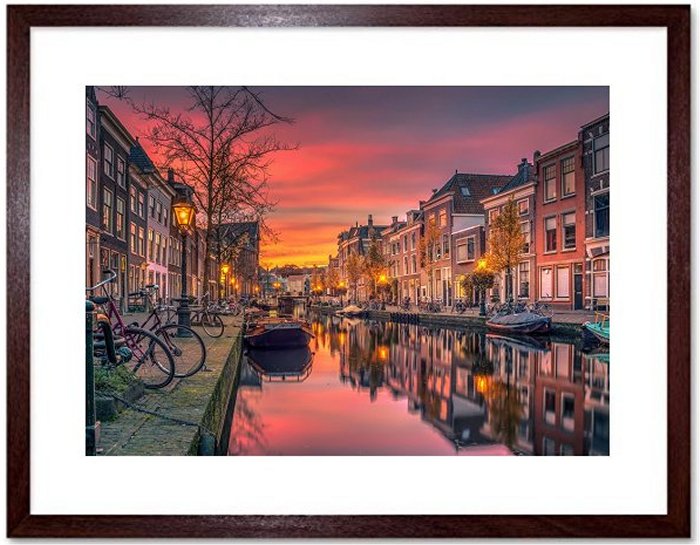 Amsterdam Canal Framed Print
